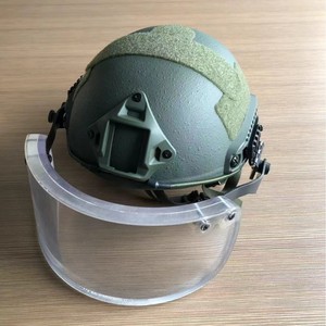 PC-Material Anti-Fog-Gesichts schutzschild mit ATPV 10,8 cal/sqcm für taktische Helme MICH2000 und schnelle Helme - Product Image 3