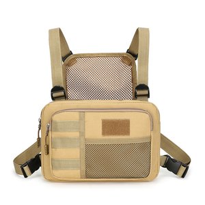 Fabricante Profesional en China, Riñonera Táctica Impermeable de Bajo Precio, Chaleco Táctico, Bolsa de Pecho para Deportes al Aire Libre para Hombre - Product Image 3