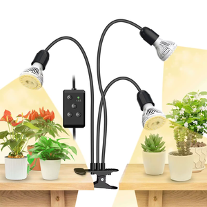 New 30W for Sansi Clip-on <b>LED</b> Grow <b>Light</b> 3 Heads Adjustable Timer IP65 White & <b>Red</b>/Blue <b>Light</b> for Plant Growth & Bloom - Product Image 1