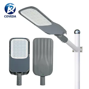 Coveda חיצוני ip65 דיור עמיד למים 50w 100w 150w 200 תאורה ציבורית חשמלית הוביל רחוב מנורת רחוב