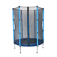 Red de gimnasia cama elástica trampolín interior para niños trampolín redondo para saltar trampolín para niños con red protectora