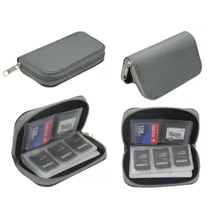 Custodia per Memory Card per CF/<span class=keywords><strong>SD</strong></span>/Micro <span class=keywords><strong>SD</strong></span>/SDHC/MS/DS porta custodia portafoglio 22 slot accessori per gioco Memory Card Box - Product Image 4