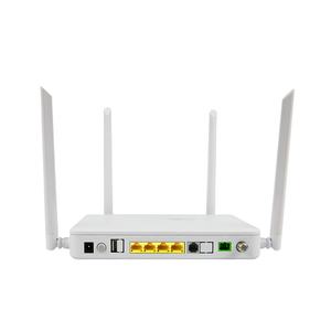 Cina 2024 di vendita diretta della fabbrica Dual Band WIFI XPON WSR4 ONT 4GE + <span class=keywords><strong>CATV</strong></span> + VOIP ONU apparecchiature in fibra ottica di alta qualità - Product Image 1