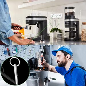 Kit d'outils de réparation pour machine à café Jura, avec joints toriques en silicone et extracteur en acier inoxydable pour machines Jura - Product Image 3