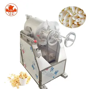 Ce Goedgekeurd Commerciële Gepofte Snacks Snelle Rijst Tarwe Paaps Machine Grote Lucht Puffend Pistool Automatische Puffend Granen Machine