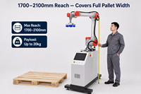 Ligne de production d'emballage : robots intelligents emballent et divisent les colis