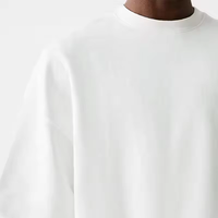 T-shirts graphiques surdimensionnés pour hommes en coton 250 g/m², vente en gros directe d'usine, personnalisables, à épaules tombantes, manches courtes, D66