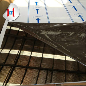 Carrelage mural auto-adhésif en forme de diamant or rose, miroir série 300 plaque BA/HL en pliage poinçonnage coupe acier inoxydable - Product Image 4