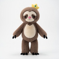 Fabricant de jouets en peluche personnalisés OEM ODM : Peluche Kawaii Coréole Couronne en coton PP, bien garnie et douce
