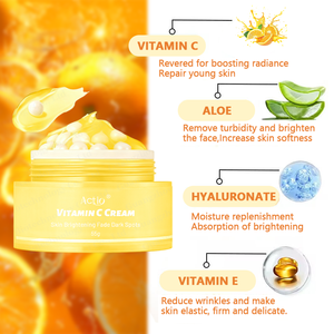 Crème hydratante de voyage en format voyage, collagène, acide hyaluronique, vitamines C et E, marque privée - Product Image 4