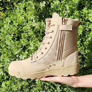 Scarpe desertiche impermeabili uomo escursionismo gomma addestramento all’aperto combattimento scalare stivali tattici - Product Image 6