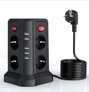 Pop Up Power Socket Tabletop Socket Automatic New Designed Power Socket Porous Ports for Multi Device