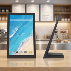 OEM Custom L Shape 10.1 Inch Android POS Feedback Tablet Customer Evaluation Display for Restaurant Retail - Product Image 1
