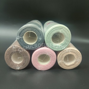 Chiffons de nettoyage industriels robustes 180 GSM pour ateliers et usines – Rouleau de serviettes en microfibre - Product Image 1