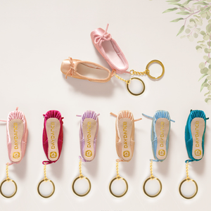 Venta caliente Creative Ballet -Shoes Keys Fob Gifts Llavero creativo Bolsa Coche Colgante Llavero para niñas - Product Image 3