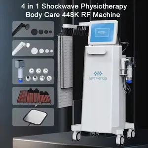 Appareil multifonctionnel 3 en 1 pour soulager la douleur par ondes de choc CET RET 448K, machine de remodelage corporel au laser 8D - Product Image 4