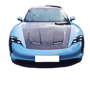 Capot de moteur avant en Fiber de carbone ventilé pour <span class=keywords><strong>Porsche</strong></span> <span class=keywords><strong>Taycan</strong></span> 2019-<span class=keywords><strong>2022</strong></span> - Product Image 3