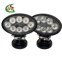 Projecteur ovale 5 pouces 40W 3500LM 6000K-6500K haute luminosité 12V 24V IP67 étanche LED pour camion, certifié ECE-R 10