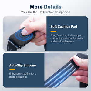 Support de poitrine réglable à dégagement rapide JJC en nylon, spandex et ABS noir pour accessoires de caméra d'action Osmo Nano - Product Image 6