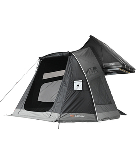 Tente de toit de voiture moderne et étanche avec tissu Oxford, design cheminée Overland, type étendu pour camping en extérieur - Product Image 2