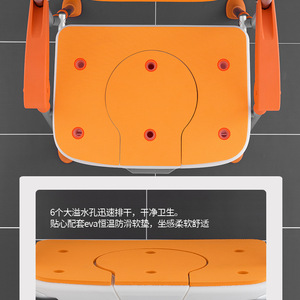 Chaise de douche et de toilette pour personnes âgées avec accoudoirs bariatriques – Équipement de sécurité pour salle de bain, usage domestique et hospitalier – Vente directe usine - Product Image 3
