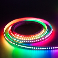 Tira de luces LED de pared Ip20 RGB Cob direccionable con controlador de aplicación para habitación y paisaje Material de cuerpo de CCT y PCB colorido