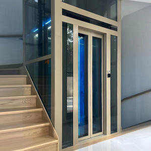 Ascenseur de traction personnalisé pour villa, petit ascenseur domestique intérieur et extérieur, ascenseur panoramique, ascenseur pour grenier - Product Image 2