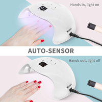Meilleure vente usine sunuv seche ongle uv led séchoir 48W unique doigt ongles UV LED lampe séchoir pour la beauté