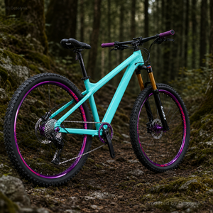 Vélo de montagne en alliage d'aluminium de 27,5 pouces, options 10 ou 12 vitesses, frein à disque, suspension avant pour la conduite hors route - Product Image 6