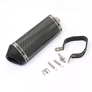 MOTERCROSS AK, silenciador de motocicleta, abrazadera de tubo de escape, 50cc, 110cc, 125cc, Dirt Pit <span class=keywords><strong>Rro</strong></span> Quad Bike ATV - Product Image 1