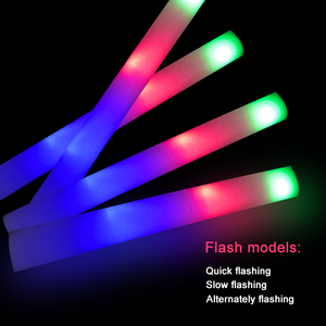 Phát sáng trong bóng tối màu đỏ trắng màu xanh ánh sáng lên huỳnh quang dẫn bọt Gậy cho một đám cưới - Product Image 6