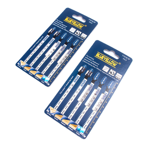 Lames de <span class=keywords><strong>scie</strong></span> <span class=keywords><strong>sauteuse</strong></span> T101B SP à tige en T, fabriquées pour l'acier au carbone rapide, coupe droite propre et précise des planches de bois en plastique <span class=keywords><strong>PVC</strong></span> - Product Image 4