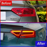Feux arrière A5 S5 2008-2016 A5L RS5 Mise à niveau Plug and Play LED Feux arrière modifiés Feux de jour Accessoires pour Audi