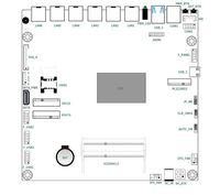 1449 Industriel 6 Lan Gigabyte Gen Cpu Ddr4 Ram Gaming Pc Intel Combo Y Procesador Processeur I7-1195G7 Core I7 Avec Carte Mère