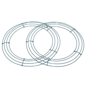 New Year Valentines Christmas 10 Inch Wire <strong>Wreath</strong> Forms for Deco <strong>Mesh</strong> - Product Image 3