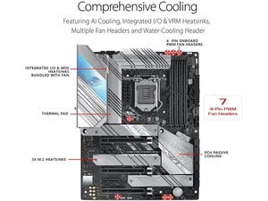 AS-US STRIX Z590-A GAMING WIFI Refurbished Motherboard <b>DDR4</b> ATX Four Channels 128GB <b>RAM</b> 11th 10th Gen LGA1200 Socket As-Us Strix - Product Image 5