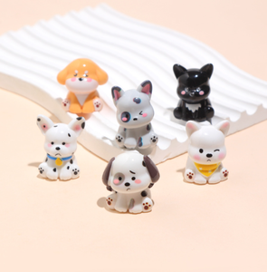 Figuras Adorables <span class=keywords><strong>de</strong></span> Perritos Kawaii: Dálmata, Golden Retriever, Labrador Negro, Mini Perros, Regalo para Amantes <span class=keywords><strong>de</strong></span> los Perros, Juguete <span class=keywords><strong>de</strong></span> Simulación para Niños, Aprendizaje y Juego <span class=keywords><strong>de</strong></span> Roles - Product Image 4