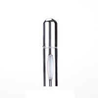 5ml 8ml Mini atomiseur de parfum en aluminium rechargeable Bouteilles de pulvérisation de brouillard de taille de voyage pour plus de commodité