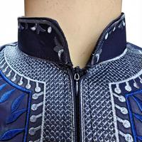 Vente en gros de thobe qatari pour hommes, grande taille, respirant, robe islamique à manches longues pour mariage, Ramadan, Eid, polyester brillant