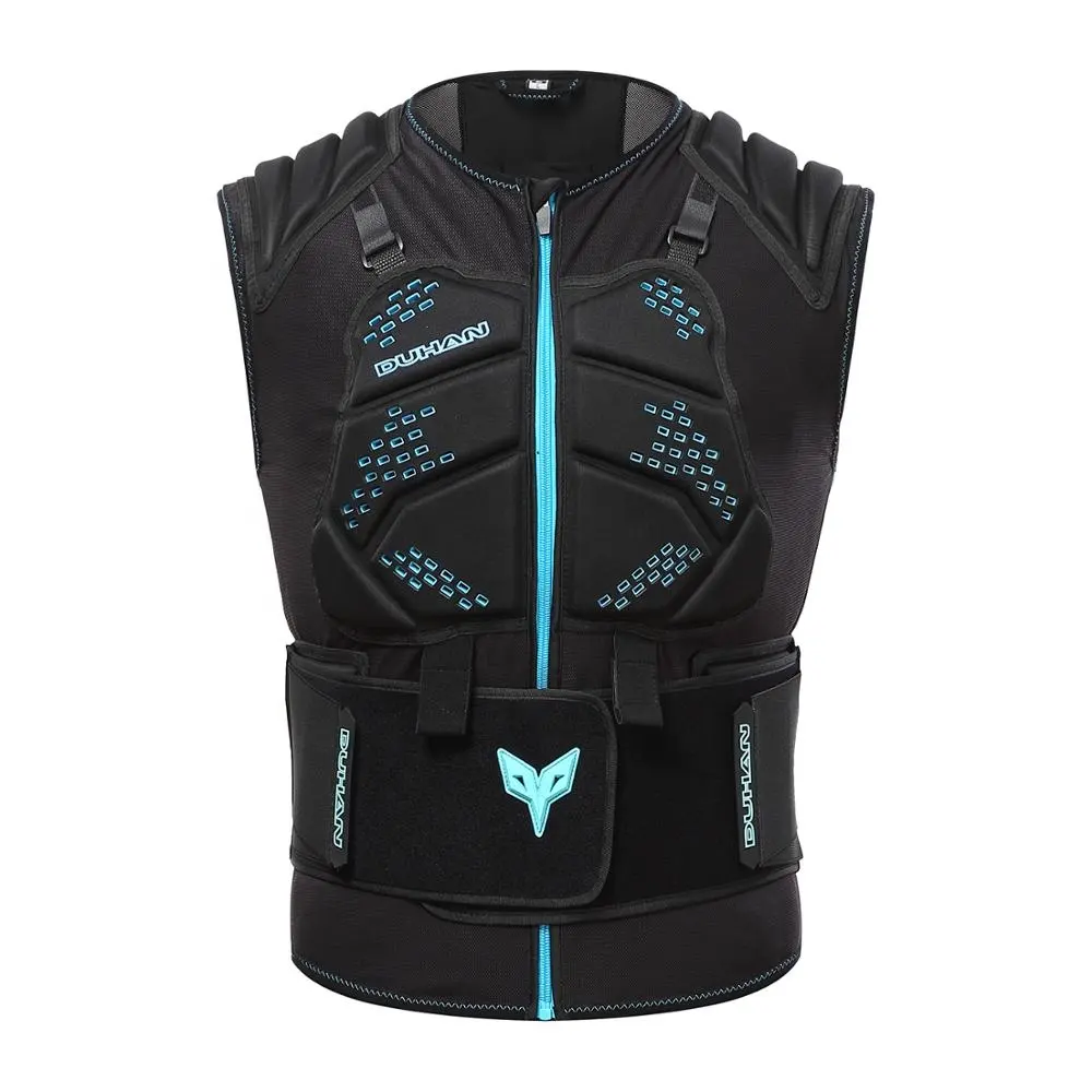 DUHAN Motorcycle Safety Jacket Full Body Armor Spine Chest Protective Jacket Motocross Body Armor