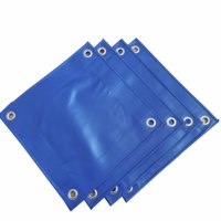 Bâche en vinyle en tissu enduit de PVC imperméable pour l'extérieur Bâche en PVC pour camion d'usine