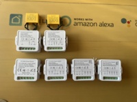 Module de relais intelligent mini interrupteur TYSH 1/2/3/4 gang Tuya Wifi Zigbee compatible avec la commande vocale Google Home Alexa