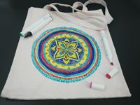 Ensemble de marqueurs d'art en tissu lavable ou Permanent