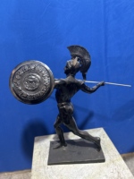 Figurines de moulage de style grec et romain antique en bronze personnalisé