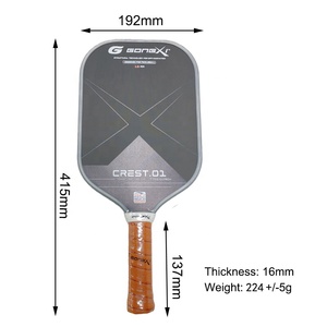 Nouvelle conception de raquette de pickleball <span class=keywords><strong>Selkirk</strong></span> T700 en carbone givré Trufoam+EVA Core thermoformé, approuvée par l'USAPA, entraînement, raquette de 16 mm - Product Image 6