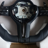 Volant sport en fibre de carbone et cuir pour BMW X3 F20 F30 F32 F36 F80 F82 M3 M4 M5 - Vente en gros