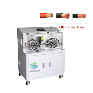 Grand carré automatique de 150mm dénudeur de câbles machine à dénuder les câbles équipement d'épluchage oem - Product Image 1