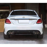 Lame de pare-choc avant et arrière pour Mercedes benz, pièces détachées de voiture C200 C260 C300 2015 — 2018, mise à niveau à la C63 AMG