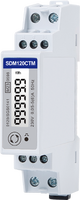 Compteur d'énergie monophasé Eastron SDM120CT-M à rail DIN, homologué MID, avec RS485 Modbus RTU, bidirectionnel, pour systèmes solaires photovoltaïques