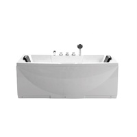 Baignoire Spa Double Personnes Oumeiga de Luxe Portable pour Intérieur, Autoportante avec Pompe à Air pour Appartement et Villa, en Acrylique